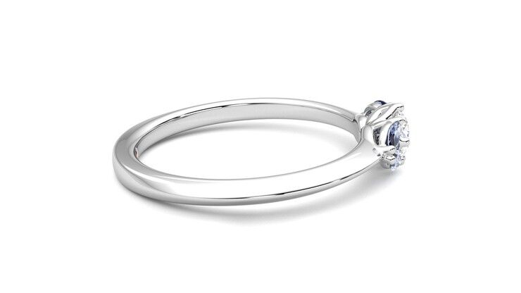 Taylor & Hart Sonnet Ring Jewellery 360 degree image 10