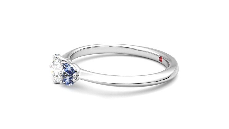 Taylor & Hart Sonnet Ring Jewellery 360 degree image 22