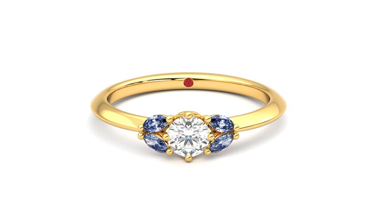 Taylor & Hart Sonnet Ring Jewellery 360 degree image 0