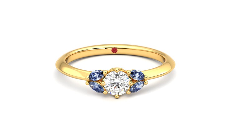 Taylor & Hart Sonnet Ring Jewellery 360 degree image 1