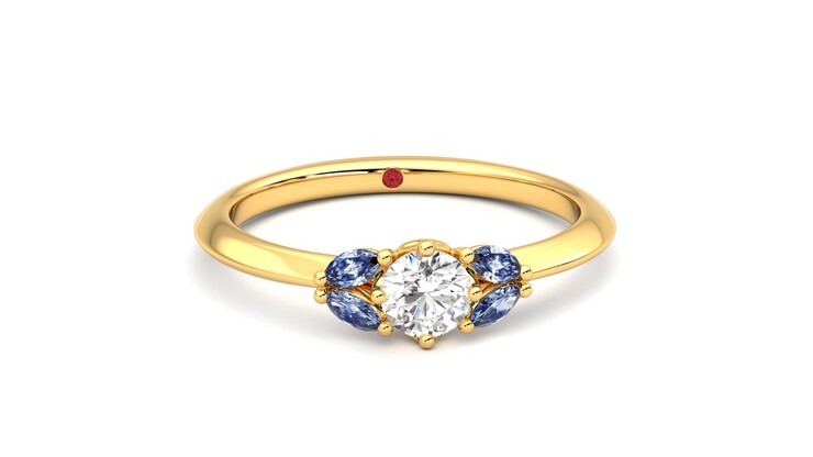 Taylor & Hart Sonnet Ring Jewellery 360 degree image 2