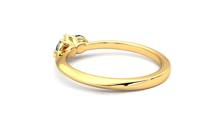 Taylor & Hart Sonnet Ring Jewellery 360 degree image 18