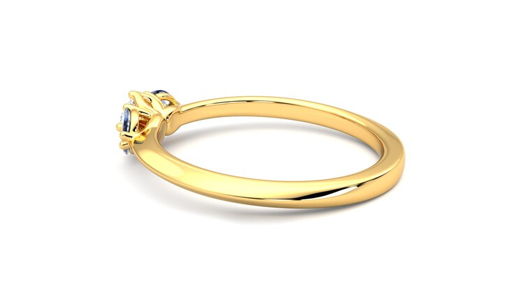 Taylor & Hart Sonnet Ring Jewellery 360 degree image 19