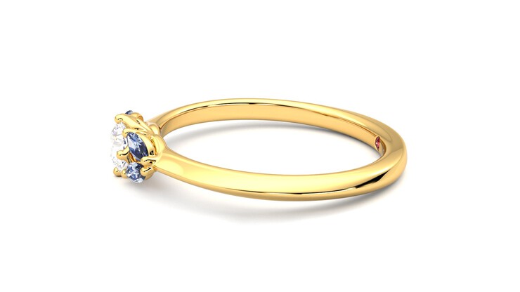 Taylor & Hart Sonnet Ring Jewellery 360 degree image 21