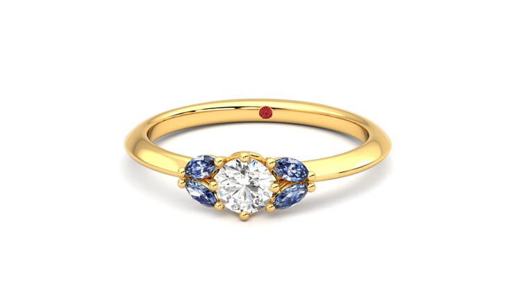 Taylor & Hart Sonnet Ring Jewellery 360 degree image 28