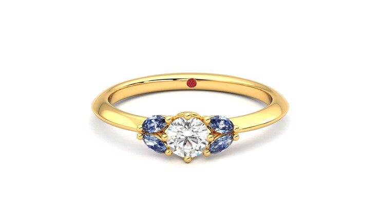 Taylor & Hart Sonnet Ring Jewellery 360 degree image 29