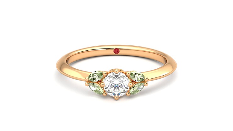 Taylor & Hart Sonnet Ring Jewellery 360 degree image 0