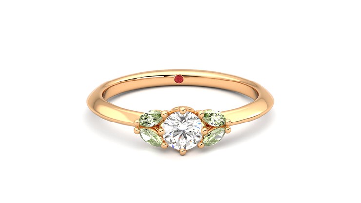 Taylor & Hart Sonnet Ring Jewellery 360 degree image 1