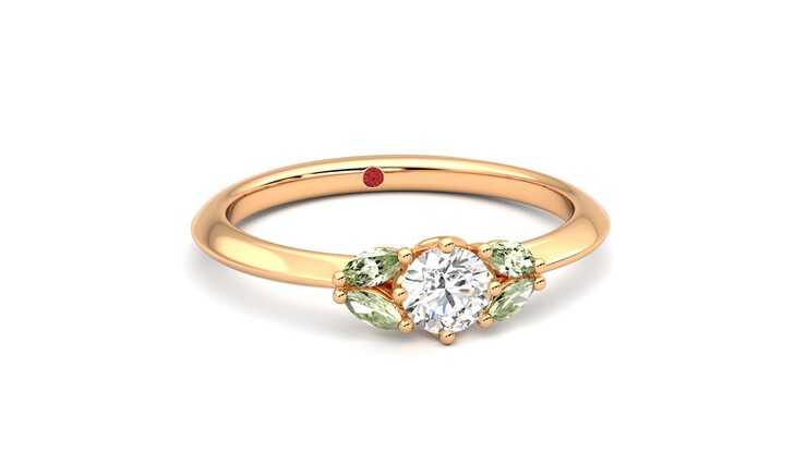 Taylor & Hart Sonnet Ring Jewellery 360 degree image 3