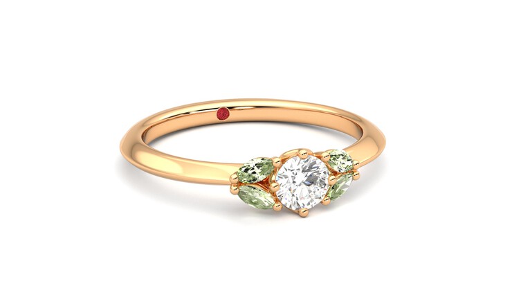 Taylor & Hart Sonnet Ring Jewellery 360 degree image 4