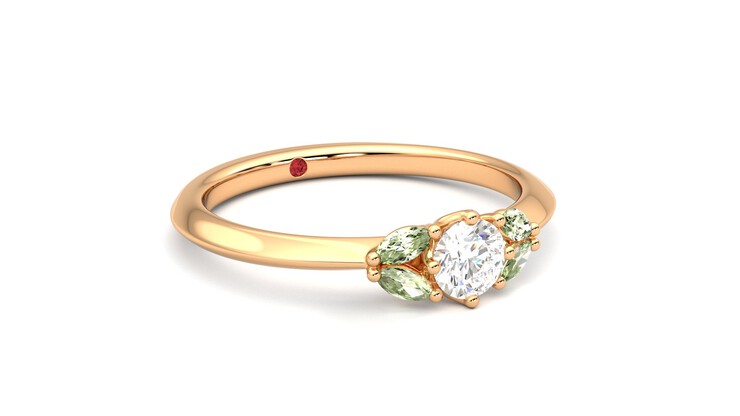 Taylor & Hart Sonnet Ring Jewellery 360 degree image 5