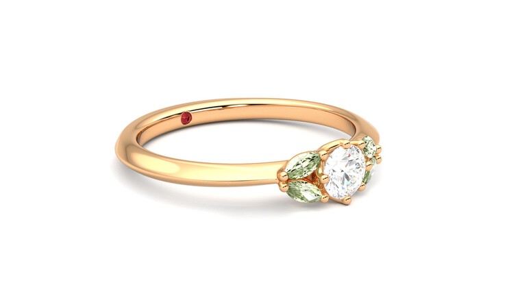 Taylor & Hart Sonnet Ring Jewellery 360 degree image 6