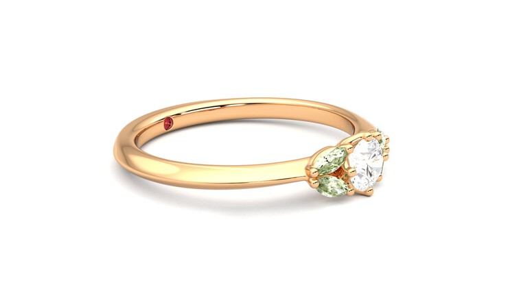 Taylor & Hart Sonnet Ring Jewellery 360 degree image 7