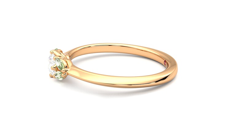 Taylor & Hart Sonnet Ring Jewellery 360 degree image 21