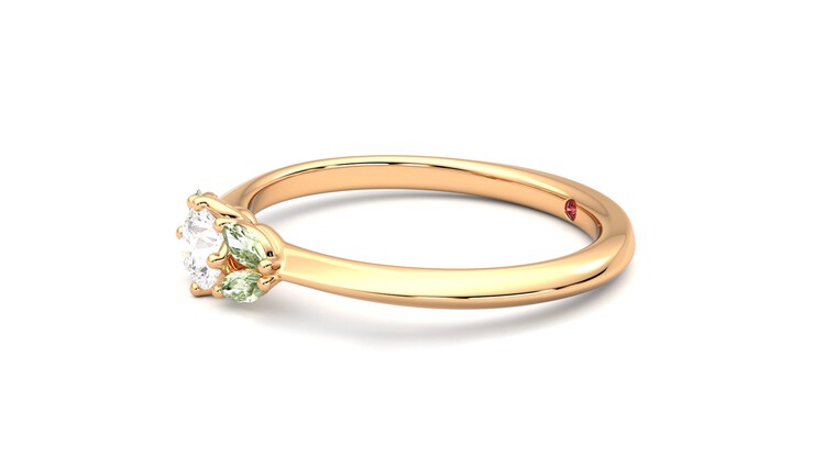 Taylor & Hart Sonnet Ring Jewellery 360 degree image 22