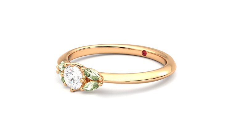 Taylor & Hart Sonnet Ring Jewellery 360 degree image 24