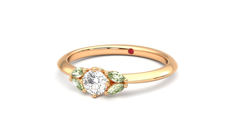 Taylor & Hart Sonnet Ring Jewellery 360 degree image 26