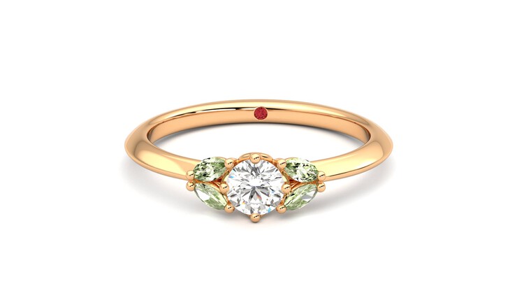 Taylor & Hart Sonnet Ring Jewellery 360 degree image 29