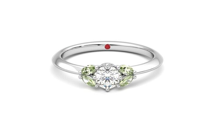 Taylor & Hart Sonnet Ring Jewellery 360 degree image 0