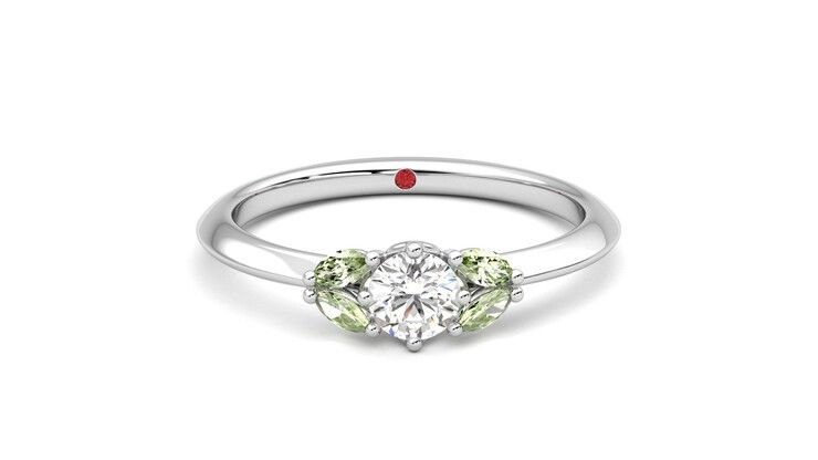 Taylor & Hart Sonnet Ring Jewellery 360 degree image 1