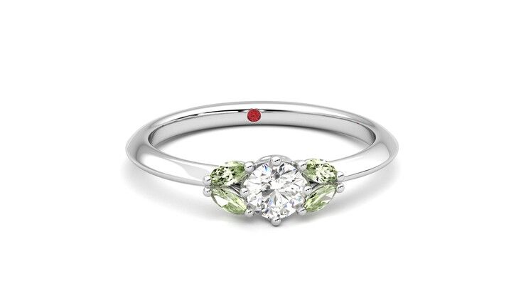 Taylor & Hart Sonnet Ring Jewellery 360 degree image 2