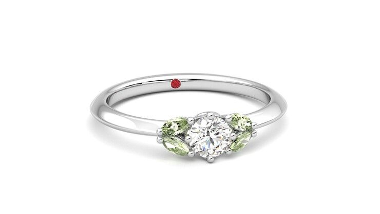 Taylor & Hart Sonnet Ring Jewellery 360 degree image 3