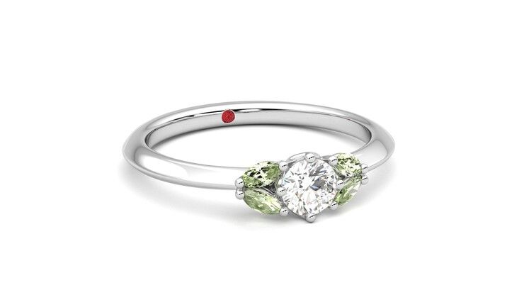 Taylor & Hart Sonnet Ring Jewellery 360 degree image 4