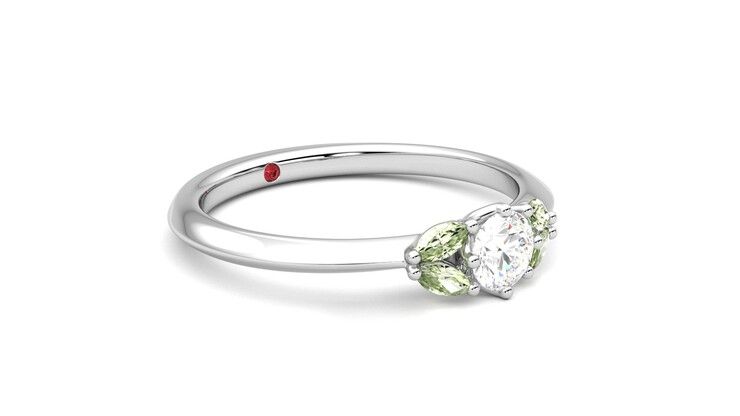 Taylor & Hart Sonnet Ring Jewellery 360 degree image 6