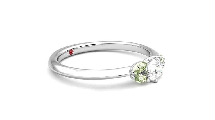 Taylor & Hart Sonnet Ring Jewellery 360 degree image 7
