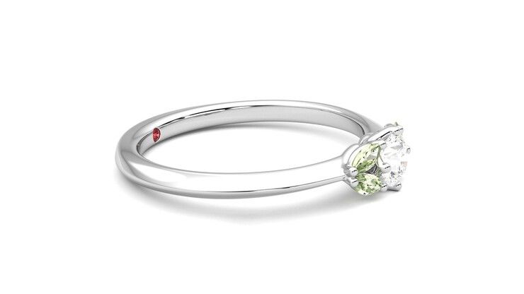 Taylor & Hart Sonnet Ring Jewellery 360 degree image 8