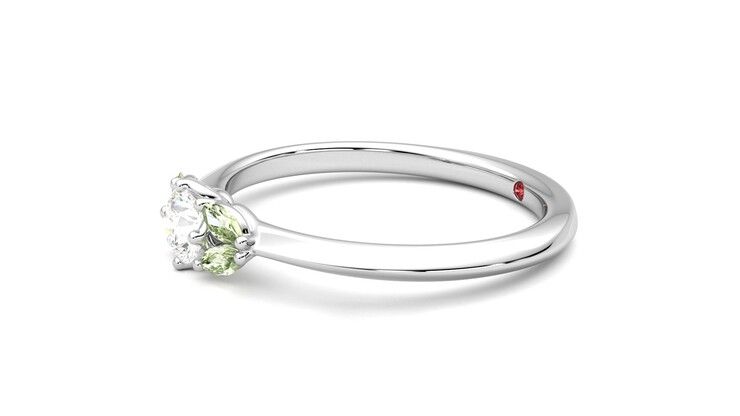 Taylor & Hart Sonnet Ring Jewellery 360 degree image 22