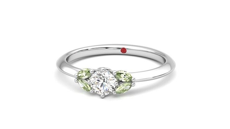Taylor & Hart Sonnet Ring Jewellery 360 degree image 27