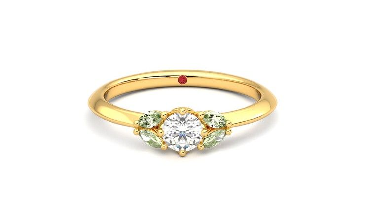 Taylor & Hart Sonnet Ring Jewellery 360 degree image 0