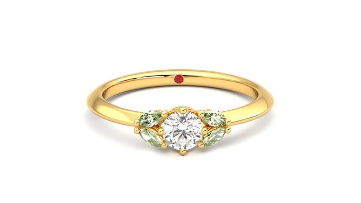 Taylor & Hart Sonnet Ring Jewellery 360 degree image 1