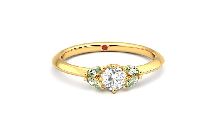 Taylor & Hart Sonnet Ring Jewellery 360 degree image 2