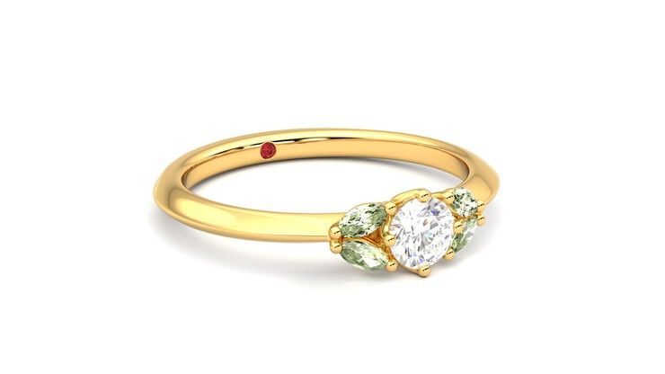 Taylor & Hart Sonnet Ring Jewellery 360 degree image 5