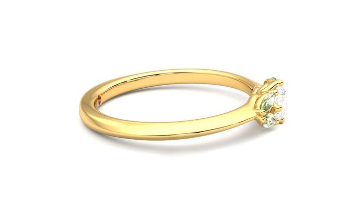 Taylor & Hart Sonnet Ring Jewellery 360 degree image 9
