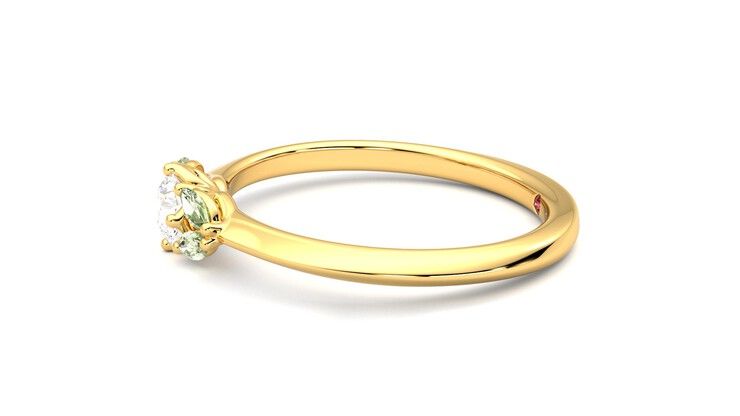 Taylor & Hart Sonnet Ring Jewellery 360 degree image 21