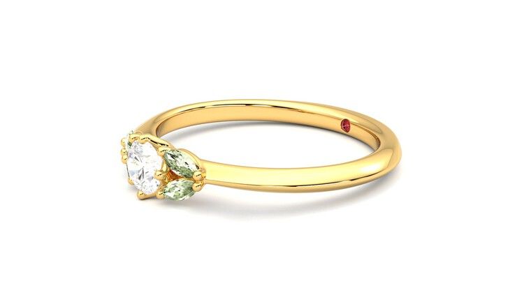 Taylor & Hart Sonnet Ring Jewellery 360 degree image 23