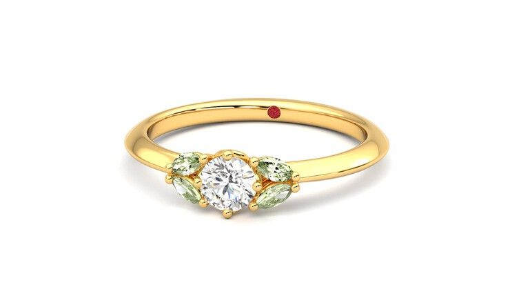 Taylor & Hart Sonnet Ring Jewellery 360 degree image 27