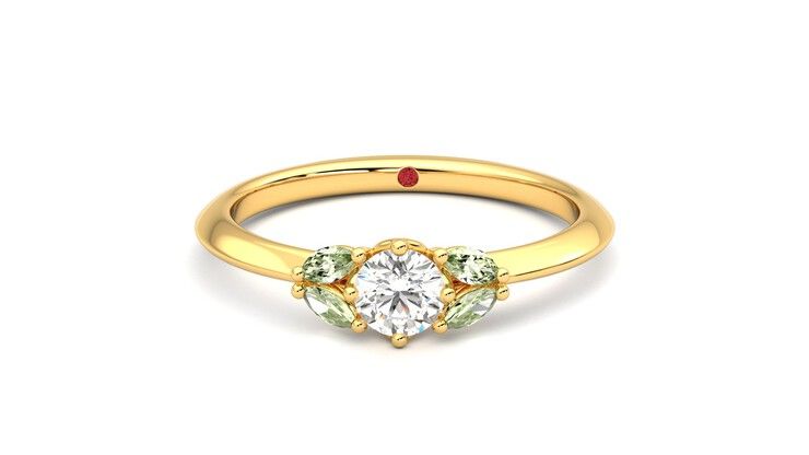 Taylor & Hart Sonnet Ring Jewellery 360 degree image 29