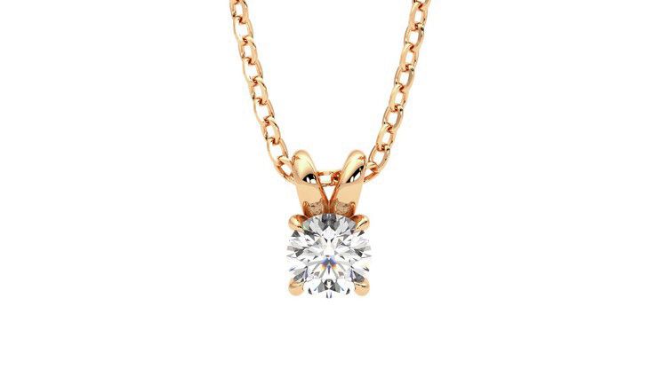 Taylor & Hart Dea 0.25ct Necklace Jewellery 360 degree image 0