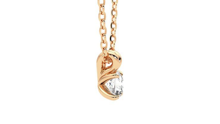 Taylor & Hart Dea 0.25ct Necklace Jewellery 360 degree image 9