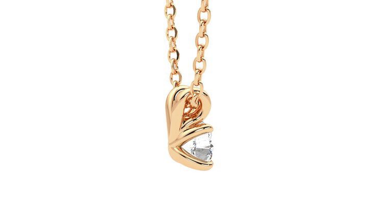 Taylor & Hart Dea 0.25ct Necklace Jewellery 360 degree image 11