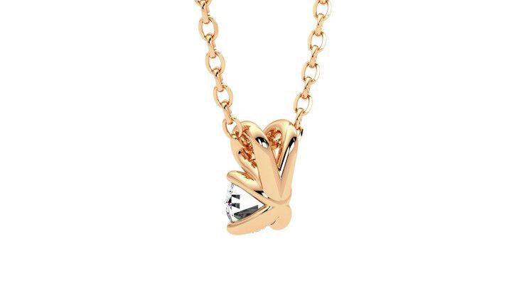 Taylor & Hart Dea 0.25ct Necklace Jewellery 360 degree image 17