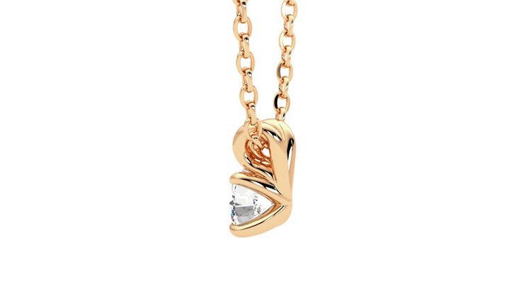 Taylor & Hart Dea 0.25ct Necklace Jewellery 360 degree image 19