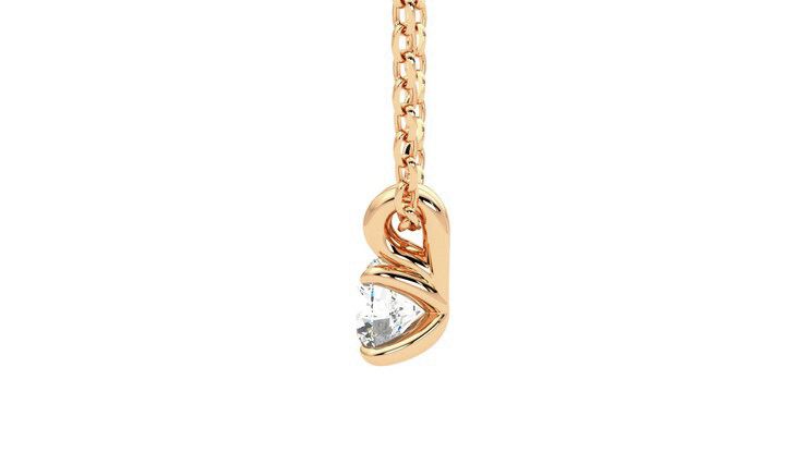 Taylor & Hart Dea 0.25ct Necklace Jewellery 360 degree image 20