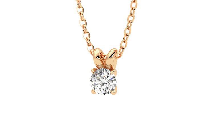 Taylor & Hart Dea 0.25ct Necklace Jewellery 360 degree image 26