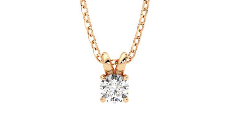 Taylor & Hart Dea 0.25ct Necklace Jewellery 360 degree image 29