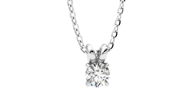 Taylor & Hart Dea 0.25ct Necklace Jewellery 360 degree image 3
